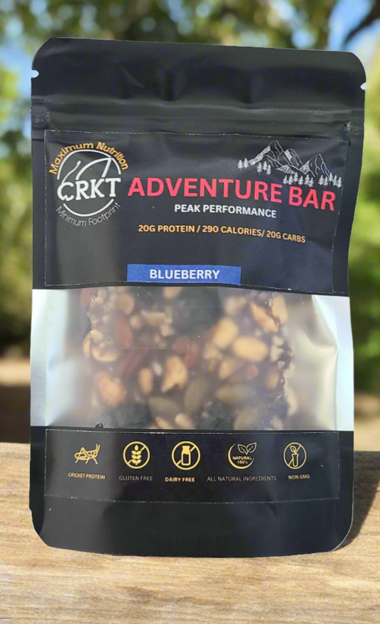 ADVENTURE BAR  (BLUEBERRY) sold in box of 5
