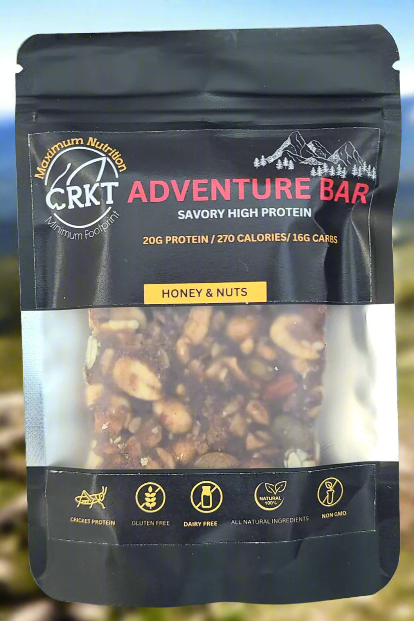 ADVENTURE BAR (HONEY & NUTS) sold in box of 5