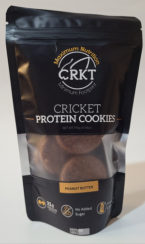 Cricket Protein Cookies - Peanut Butter