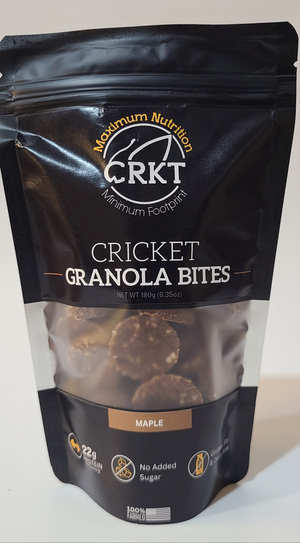 Cricket Granola Bites - Maple