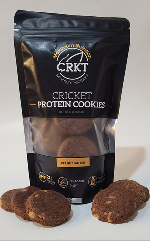 Cricket Protein Cookies - Peanut Butter